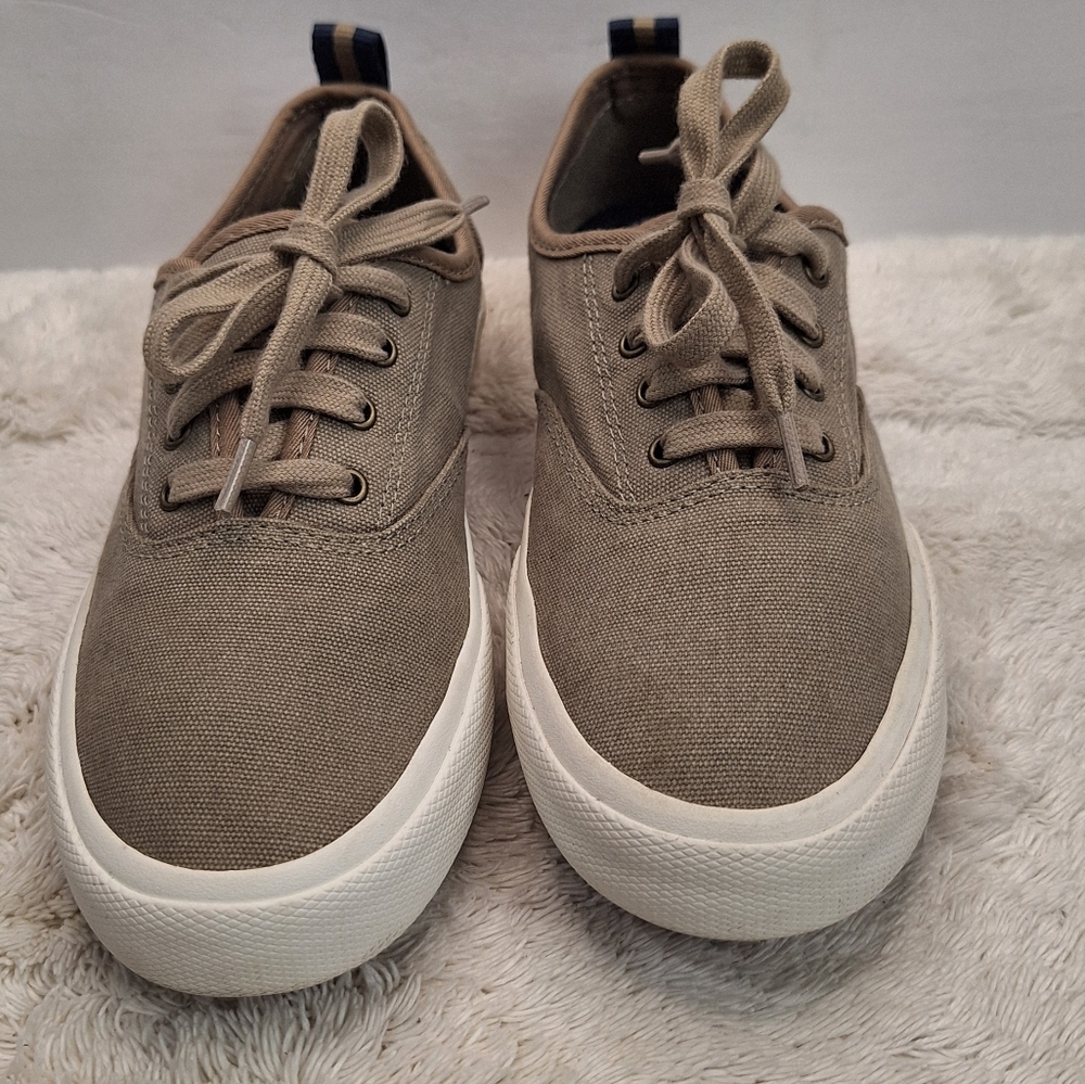 Sperry Top Sider Sneaker Women's 7 Taupe